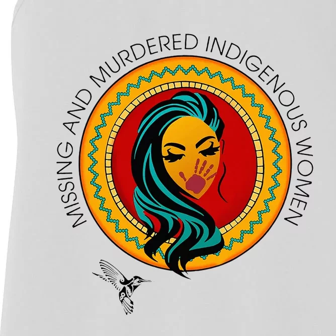 Missing And Murdered Indigenous Women Native American Women's Racerback Tank