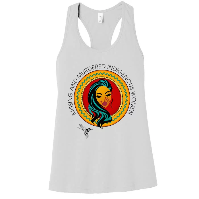 Missing And Murdered Indigenous Women Native American Women's Racerback Tank