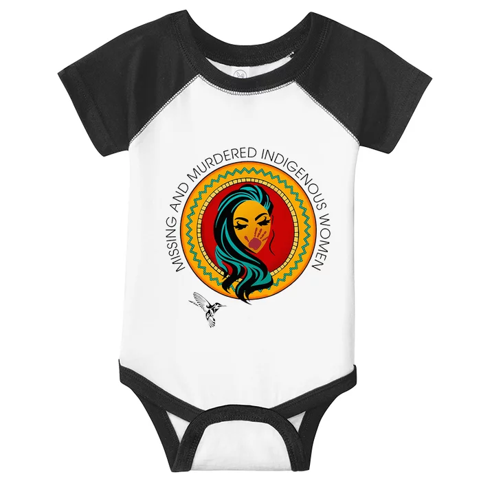 Missing And Murdered Indigenous Women Native American Infant Baby Jersey Bodysuit