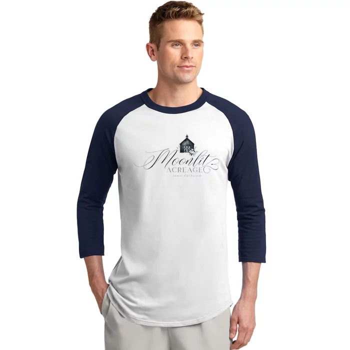 Moonlit Acreage Baseball Sleeve Shirt