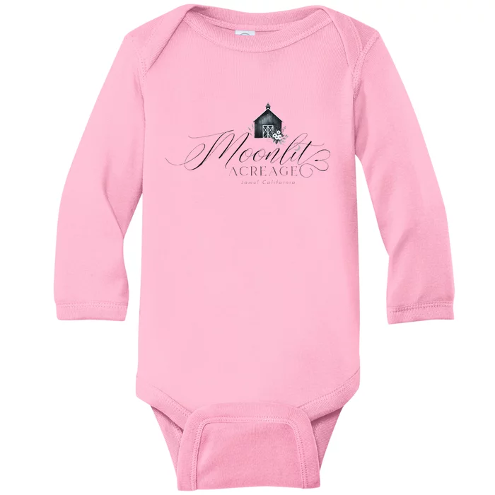 Moonlit Acreage Baby Long Sleeve Bodysuit