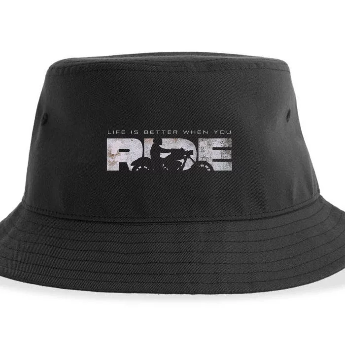 Motorcycle Apparel Motorcycle Sustainable Bucket Hat