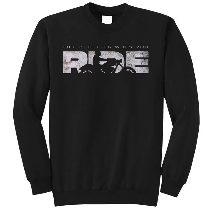 Motorcycle Apparel Motorcycle Tall Sweatshirt