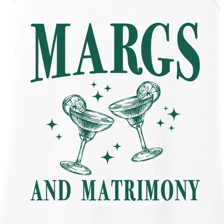 Margs And Matrimony Bachelorette Party Margarita Bach Ladies Essential Tank