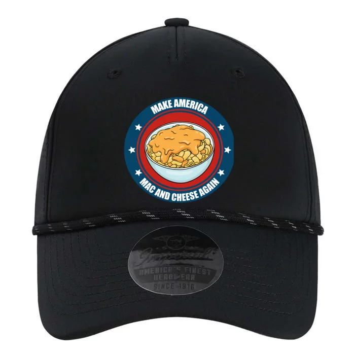 Make America Macaroni And Cheese Again Funny Usa Gift Performance The Dyno Cap