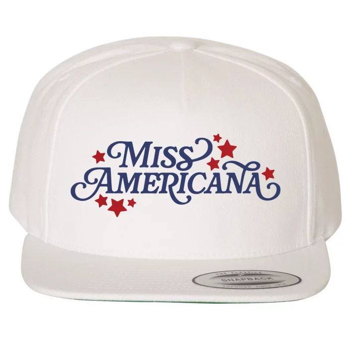 Miss Americana Wool Snapback Cap