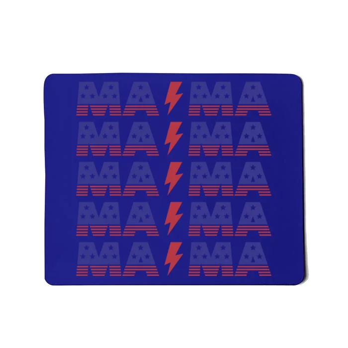 Mama American Mom For Mom And Grandma Great Gift Mousepad