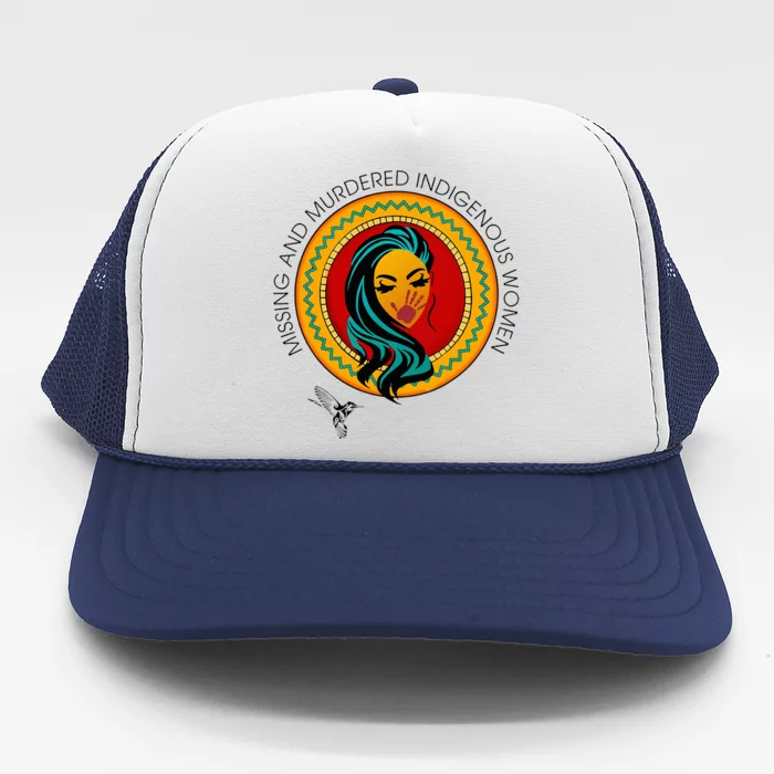 Missing And Murdered Indigenous Native American Trucker Hat