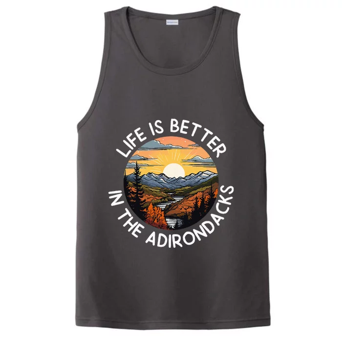 Moose Adirondack Mountains Life Is Better In The Adirondacks Performance Tank