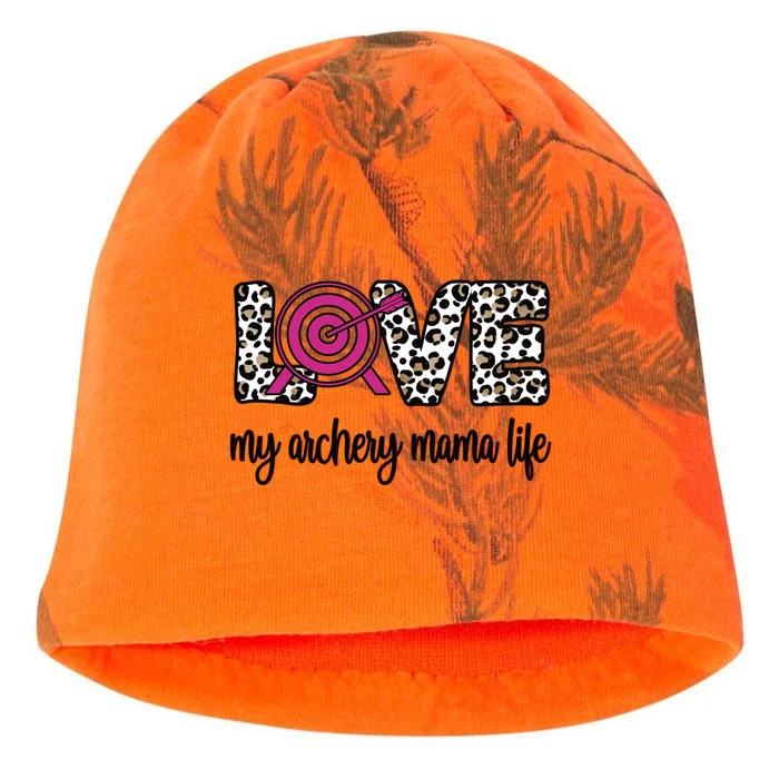 My Archery Mama Life Proud Mom Of An Archer Mother Great Gift Kati - Camo Knit Beanie