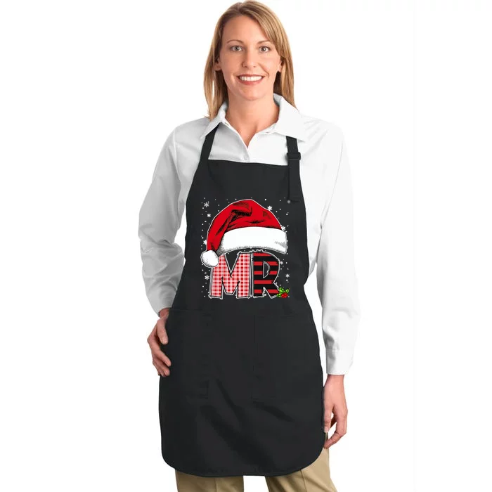 Mrs. Claus Matching Mother and Daughter Aprons