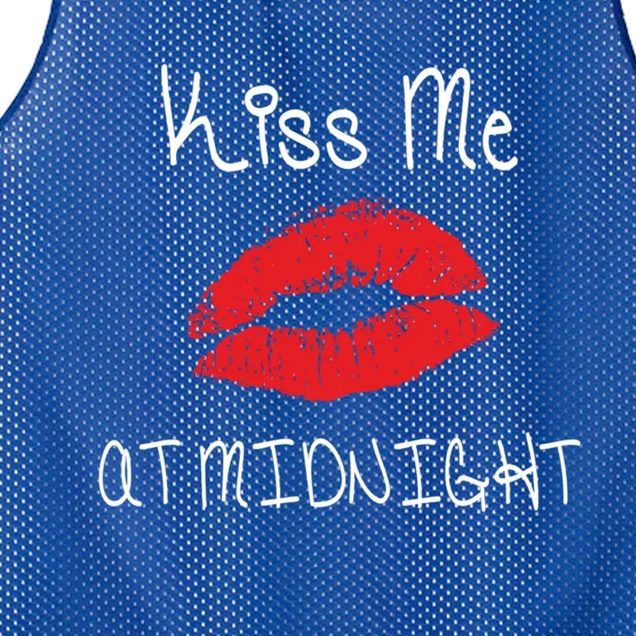 Me At Midnight New Years Meaningful Gift Mesh Reversible Basketball Jersey Tank