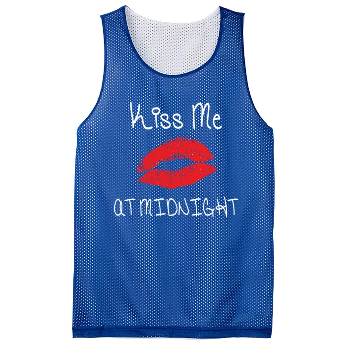 Me At Midnight New Years Meaningful Gift Mesh Reversible Basketball Jersey Tank