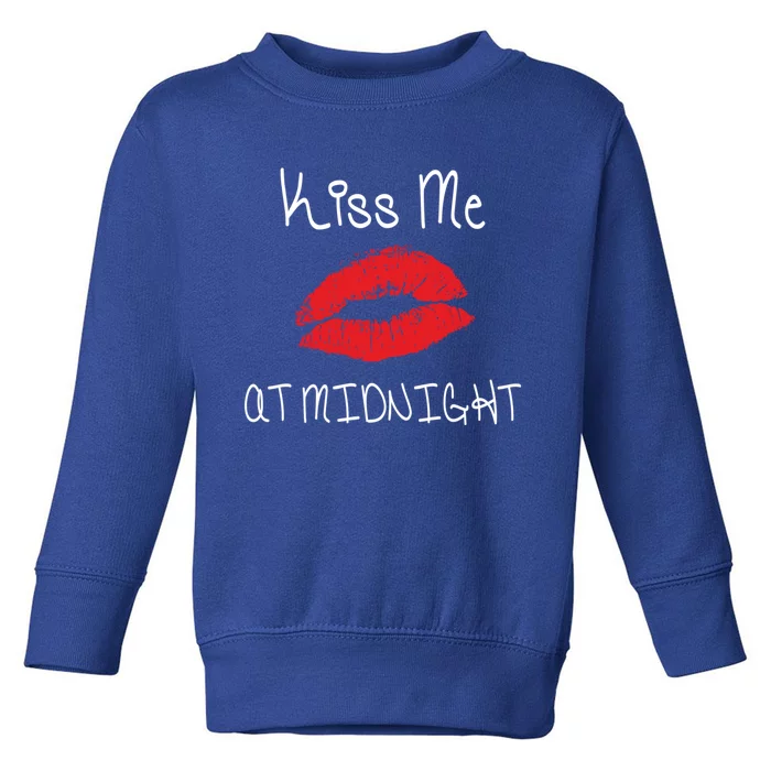 Me At Midnight New Years Meaningful Gift Toddler Sweatshirt