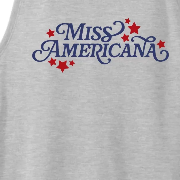 Miss Americana Ladies Tri-Blend Wicking Tank