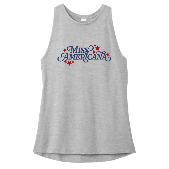 Miss Americana Ladies Tri-Blend Wicking Tank