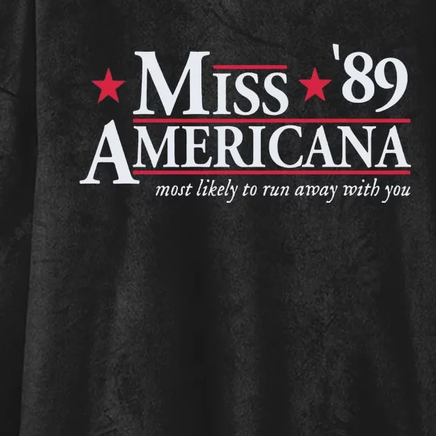 Miss Americana Hooded Wearable Blanket