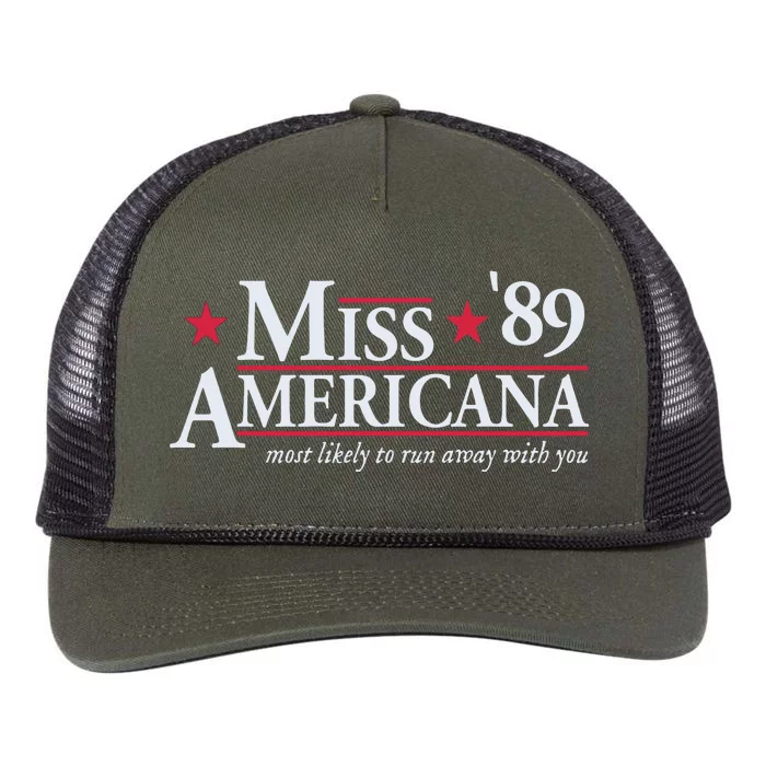 Miss Americana Retro Rope Trucker Hat Cap