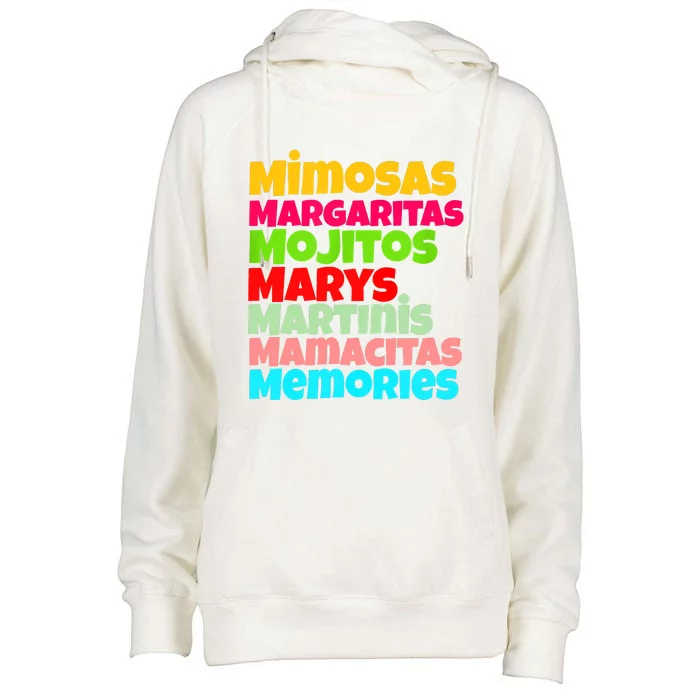 Mimosas And More SMH Specialties Womens Funnel Neck Pullover Hood