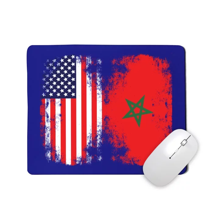 Moorish American Morocco Flag Moroccan Soccer Supporter Meaningful Gift Mousepad