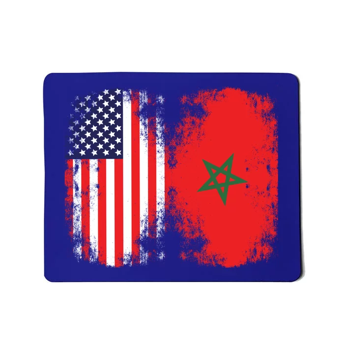 Moorish American Morocco Flag Moroccan Soccer Supporter Meaningful Gift Mousepad