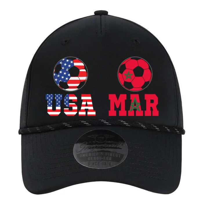 Moorish American Morocco Flag Moroccan Soccer Supporter Gift Performance The Dyno Cap