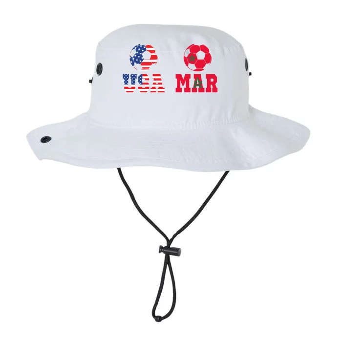 Moorish American Morocco Flag Moroccan Soccer Supporter Gift Legacy Cool Fit Booney Bucket Hat