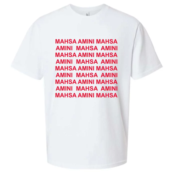 Mahsa Amini Sueded Cloud Jersey T-Shirt