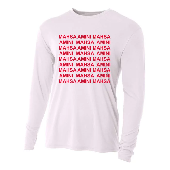 Mahsa Amini Cooling Performance Long Sleeve Crew