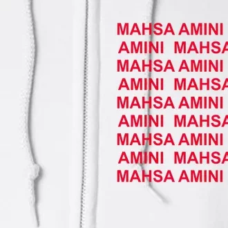 Mahsa Amini Full Zip Hoodie