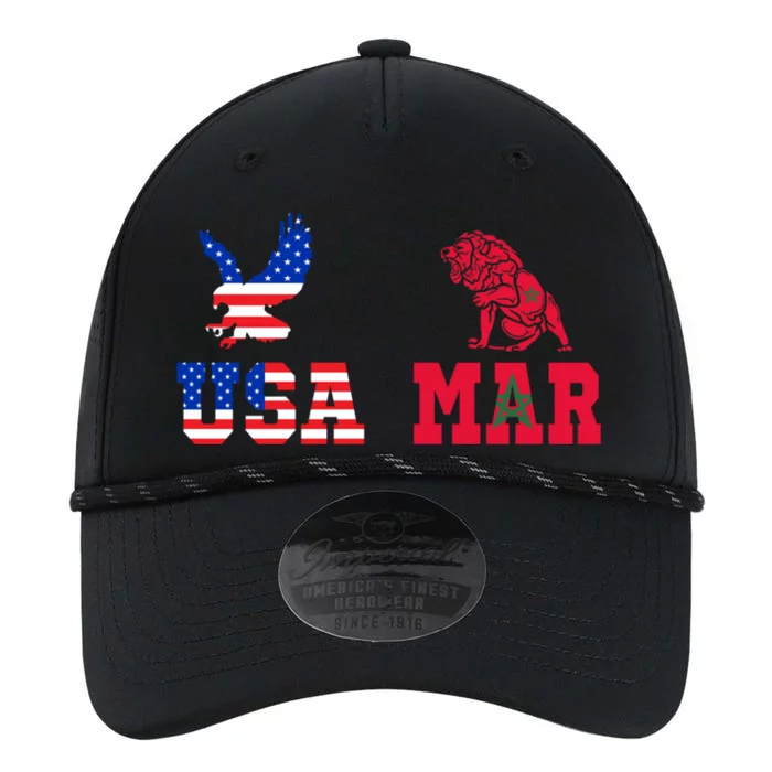 Moorish American Morocco Flag Moroccan Soccer Supporter Gift Performance The Dyno Cap