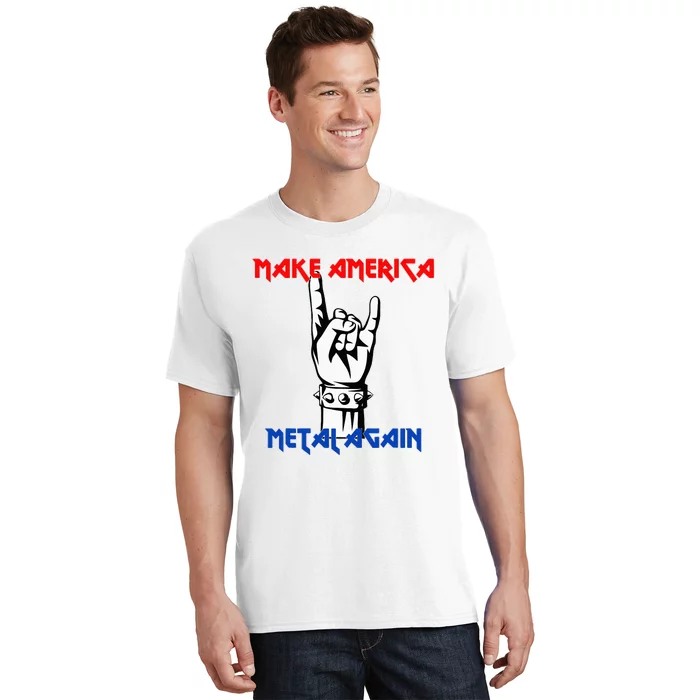 Make America Metal Again Rock Music T-Shirt