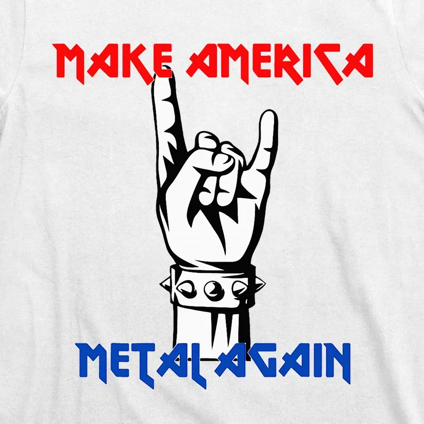 Make America Metal Again Rock Music T-Shirt