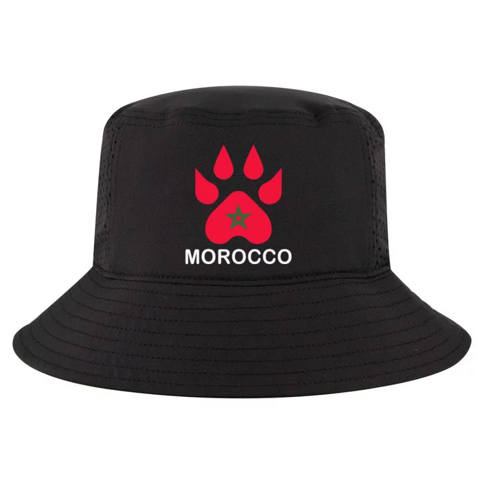 Moorish American Morocco Flag Moroccan Soccer Supporter Cool Comfort Performance Bucket Hat