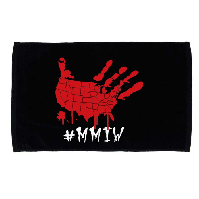 Missing And Murdered Indigenous Women Mmiw Microfiber Hand Towel