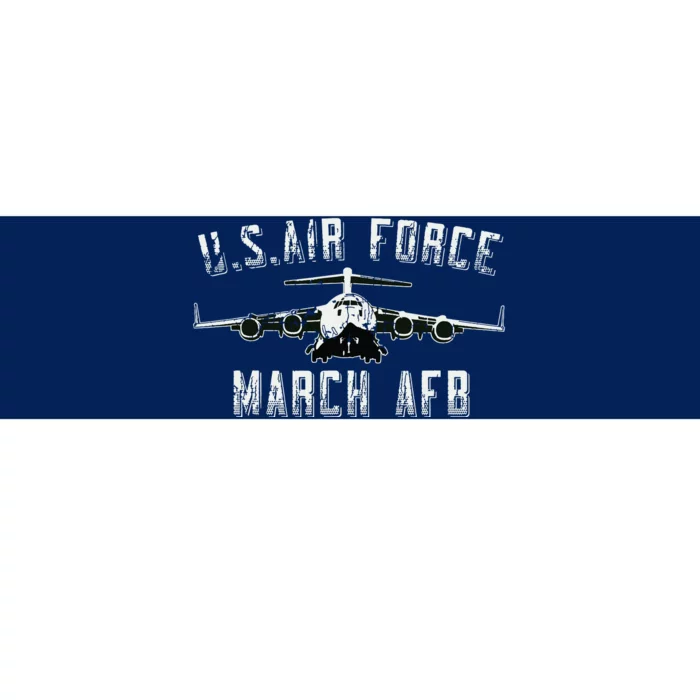 March Afb March Force Base California Veteran Gift Bumper Sticker