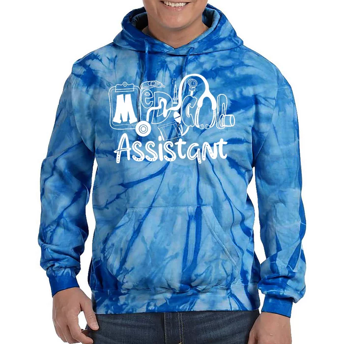 Medical Assistant Tie Dye Hoodie