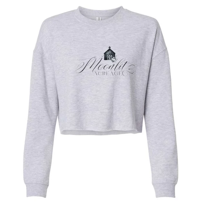 Moonlit Acreage Cropped Pullover Crew