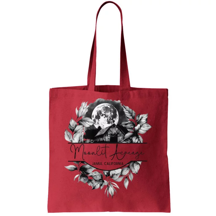 Moonlit Acreage Tote Bag