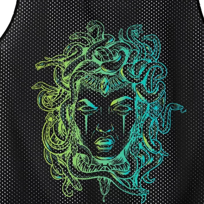 Medusa Art Mesh Reversible Basketball Jersey Tank