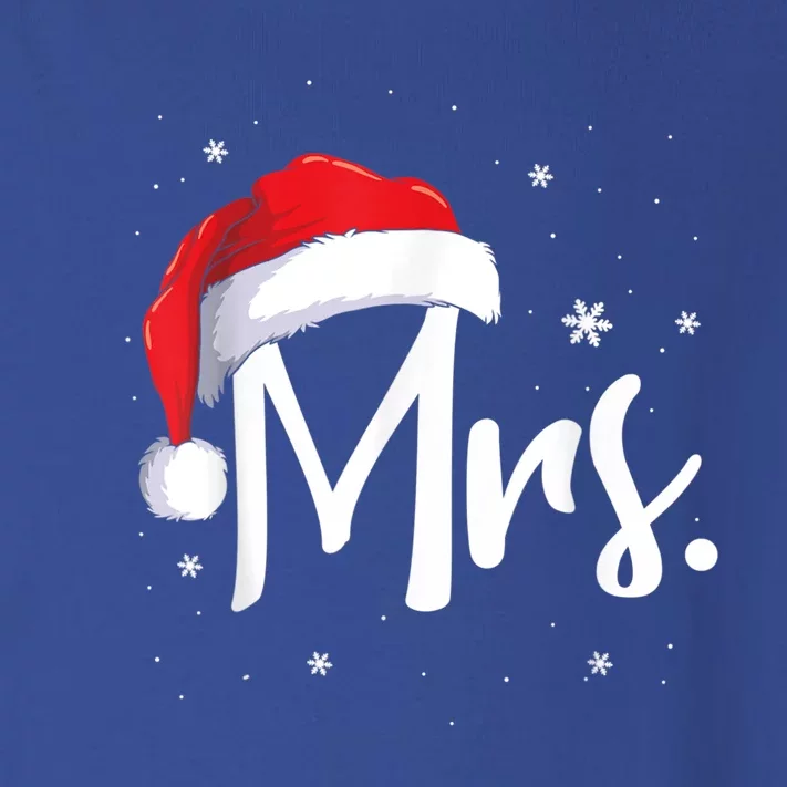 Mr And Mrs Claus Couples Matching Christmas Pajamas Santa Cool Gift Toddler Long Sleeve Shirt