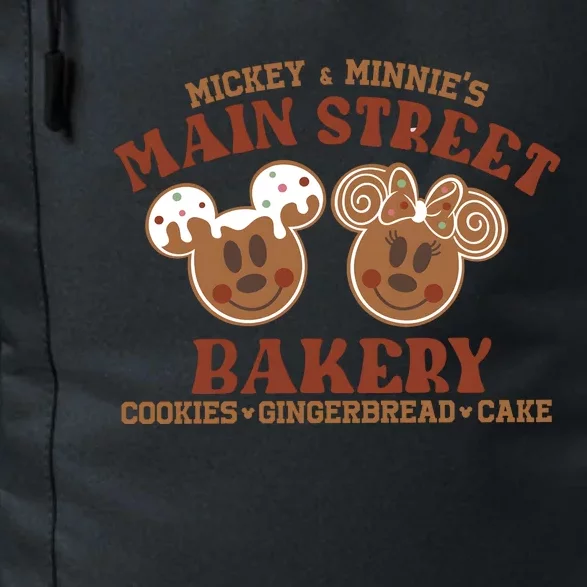 Mouse And Minnie Main Street Bakery Holiday Christmas Season Daily Commute Backpack