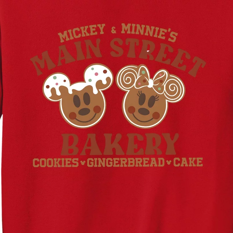 Mouse And Minnie Main Street Bakery Holiday Christmas Season Sweatshirt