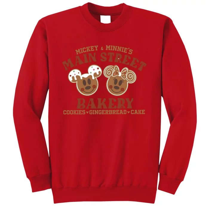 Mouse And Minnie Main Street Bakery Holiday Christmas Season Sweatshirt