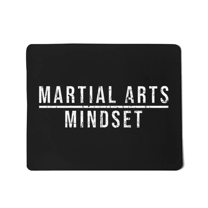 Martial Arts Mindset Martial Artist Vintage Mousepad