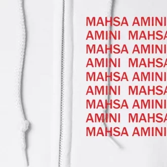 Mahsa Amini Mahsa Amini Full Zip Hoodie