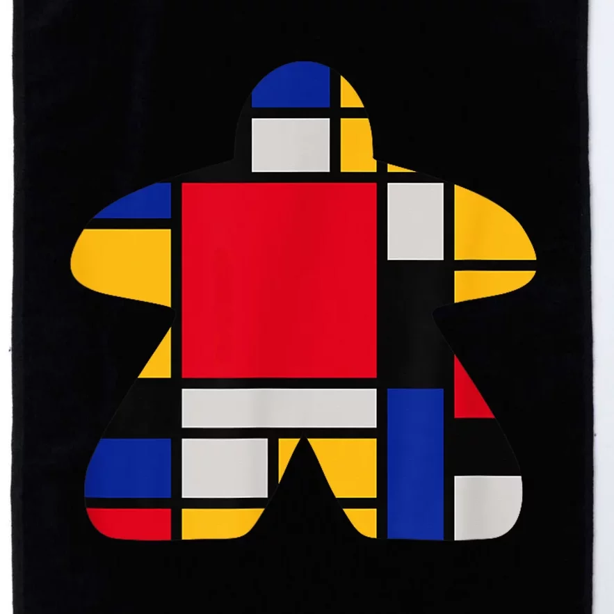 Modern Art Meeple Platinum Collection Golf Towel