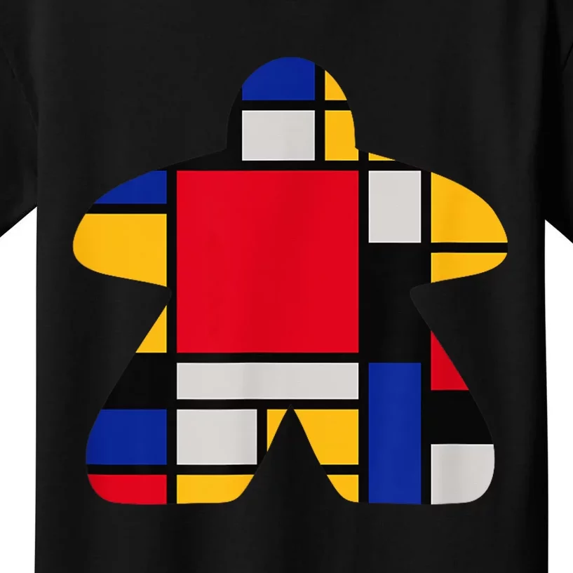 Modern Art Meeple Kids T-Shirt