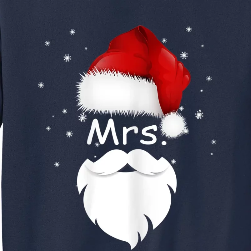 Mr And Mrs Claus Christmas Couples Matching Santa Pajamas Sweatshirt