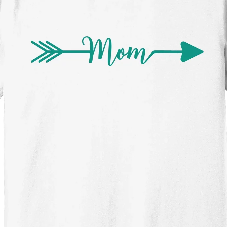 Mom Arrow Premium T-Shirt